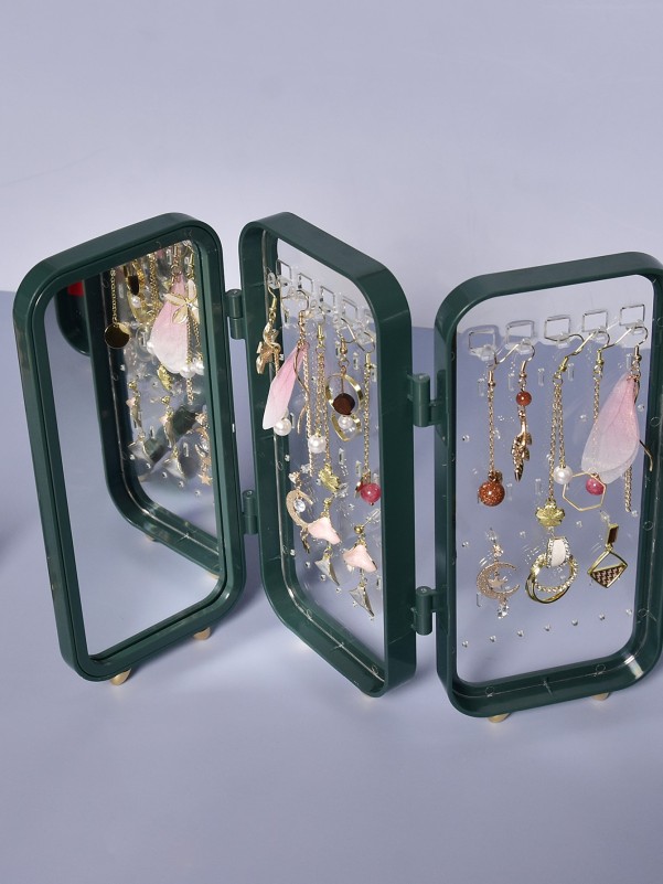 1pc Foldable Jewelry Storage Box