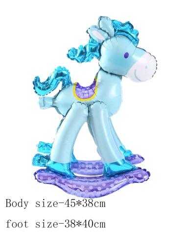 1pc Cartoon Horse Balloon