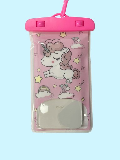Cartoon Unicorn Waterproof Phone Bag