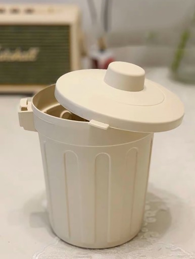 1pc Mini Desktop Trash Can