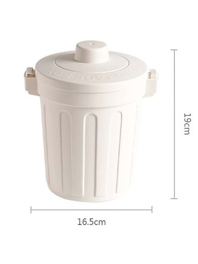 1pc Mini Desktop Trash Can