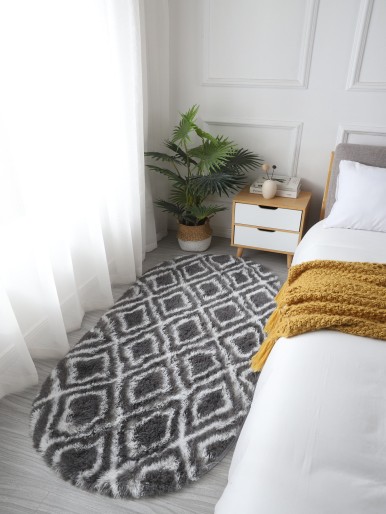 Geometric Pattern Floor Mat