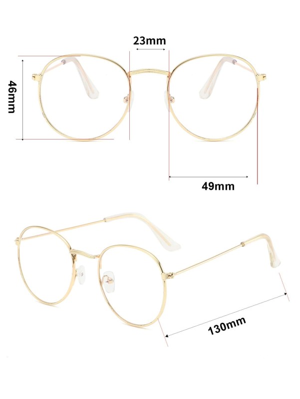 Metal Frame Eyeglasses