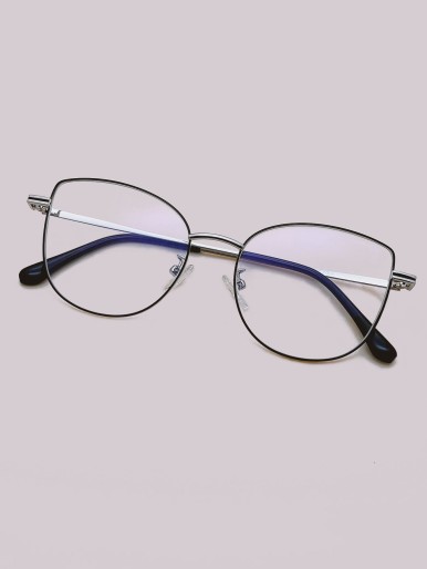 Metal Frame Anti-Blue Light Eyeglasses