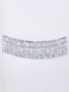 2pcs Party Metallic Foil Fringe