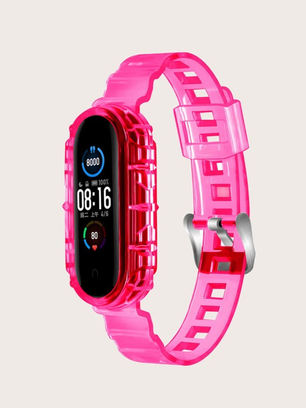 Clear Watch Case & Watchband Compatible With Xiaomi