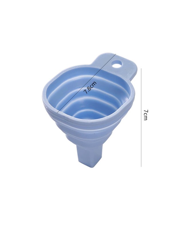 1pc Random Color Mini Collapsible Funnel