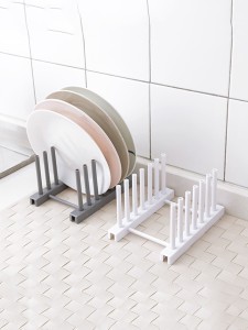 1pc Random Color Plate Drain Rack