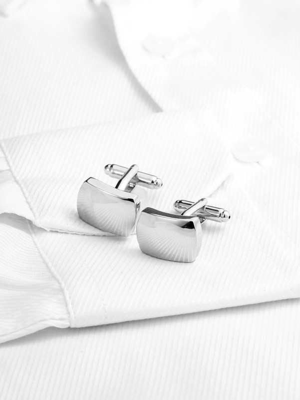 Men Geo Design Cufflinks