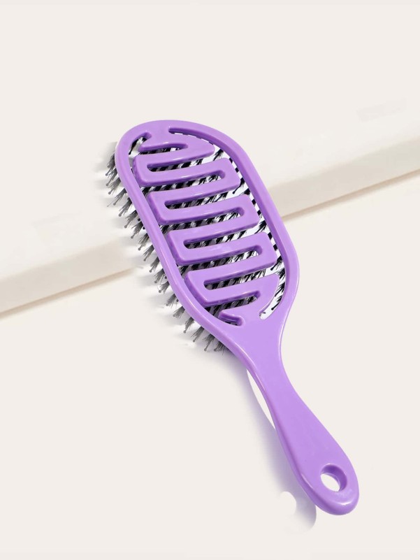 1pc Hollow Out Hair Brush