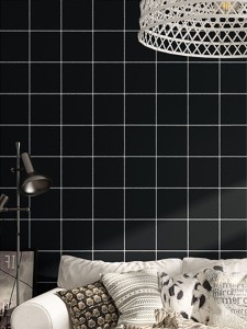 Plain Grid Pattern Wall Sticker