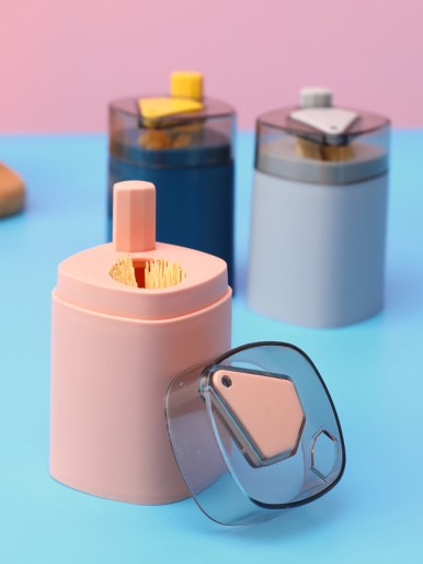 1pc Random Color Toothpick Holder