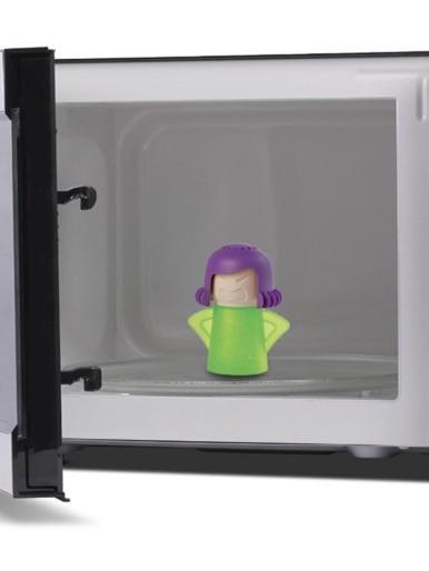 1pc Random Cartoon Microwave Cleaner