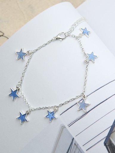 Girls Star Decor Anklet