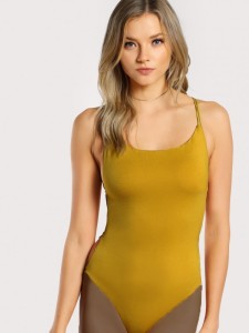 Strappy Backless Bodysuit