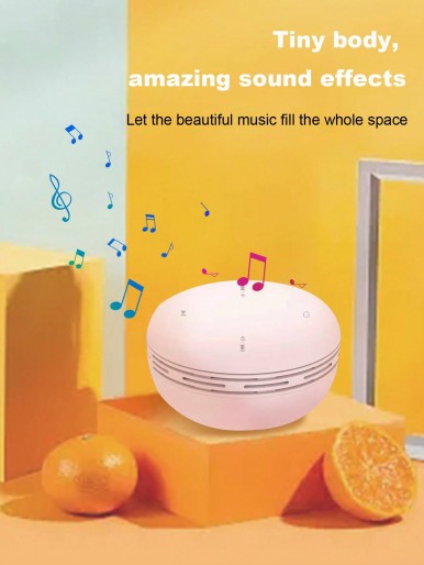 1pc Mushroom Shaped Suction Cup Bluetooth Speaker