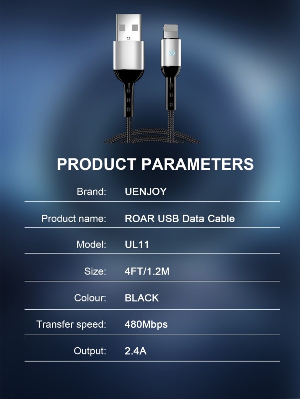 1pc Data Cable Compatible With iPhone