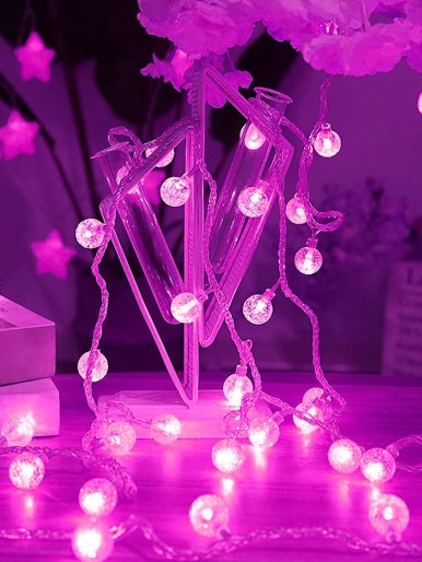 1pc String Light With 10pcs Bulb