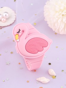 Kids Cartoon Swan Design Electronic Watch