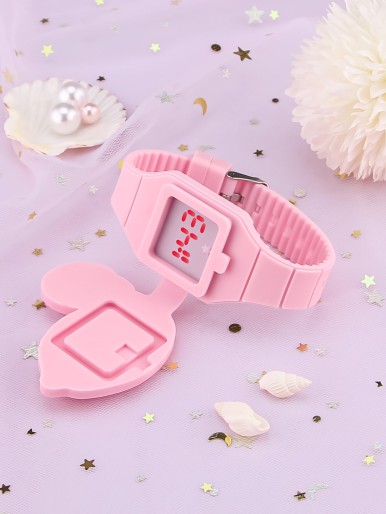 Kids Cartoon Swan Design Electronic Watch