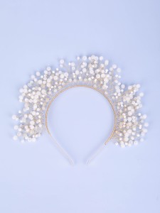 Bead Decor Bridal Hair Hoop