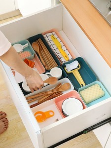 1pc Random Color Drawer Storage Box