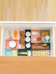 1pc Random Color Drawer Storage Box