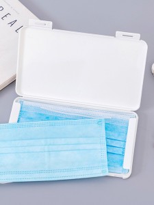 1pc Portable Face Cover Storage Box