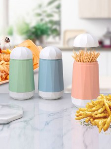 1pc Random Color Toothpick Holder