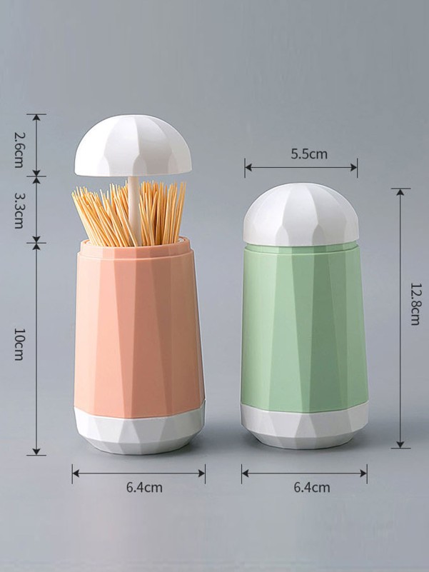 1pc Random Color Toothpick Holder