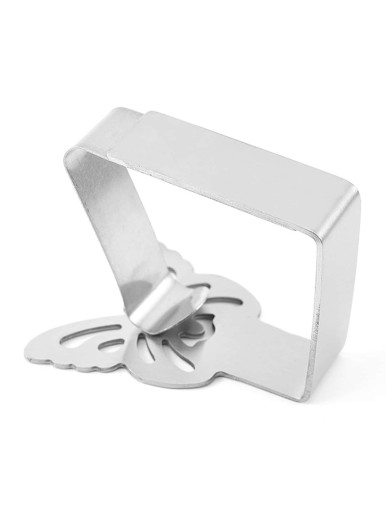 1pc Random Hollow Tablecloth Clip