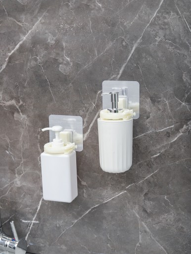 1pc Wall Mounted Shampoo Holder