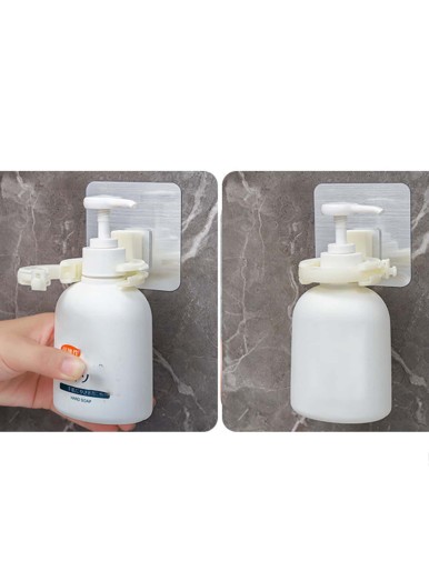 1pc Wall Mounted Shampoo Holder