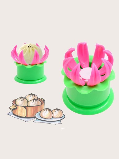 1pc Random Plastic Chinese Steamed Bun Mold