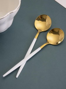 2pcs Stainless Steel Spoon