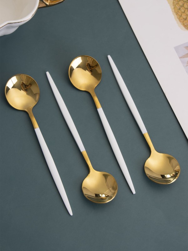 2pcs Stainless Steel Spoon