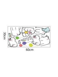 1sheet Cartoon Wall Sticker