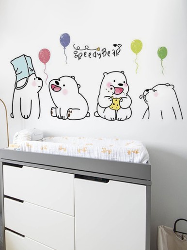 1sheet Cartoon Wall Sticker