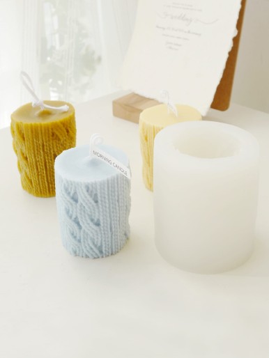 1pc Plain DIY Candle Silicone Mold