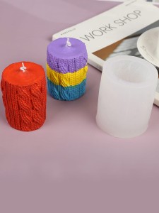 1pc Plain DIY Candle Silicone Mold