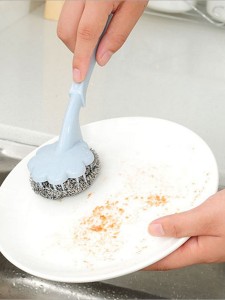 Dishwashing Brush With Long Handle