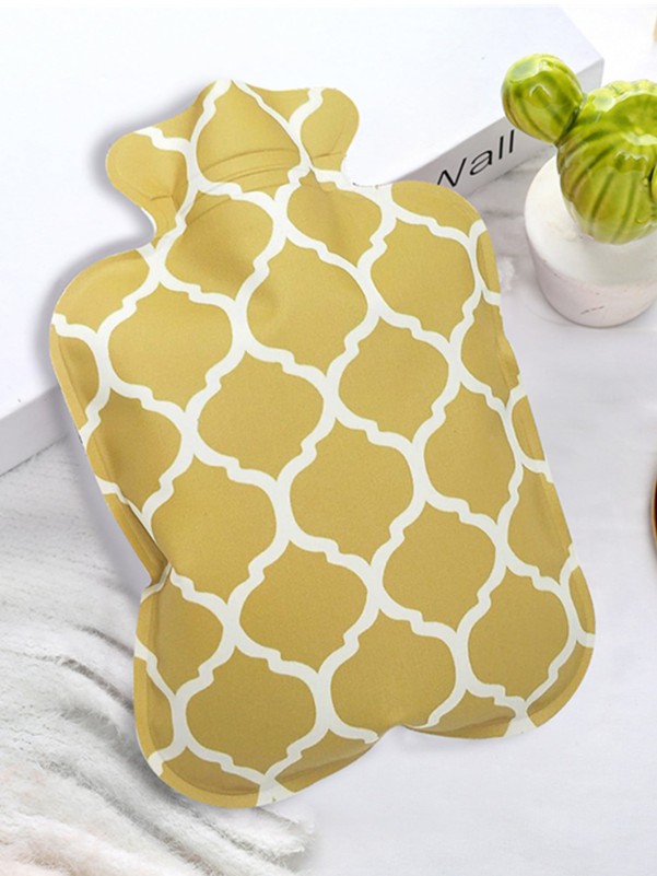 1pc Geometric Pattern Hot Water Bag