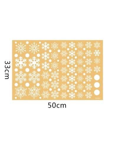 Christmas Snowflake Print Window Sticker