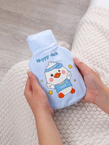 1pc Cartoon Duck Print Hot Water Bag