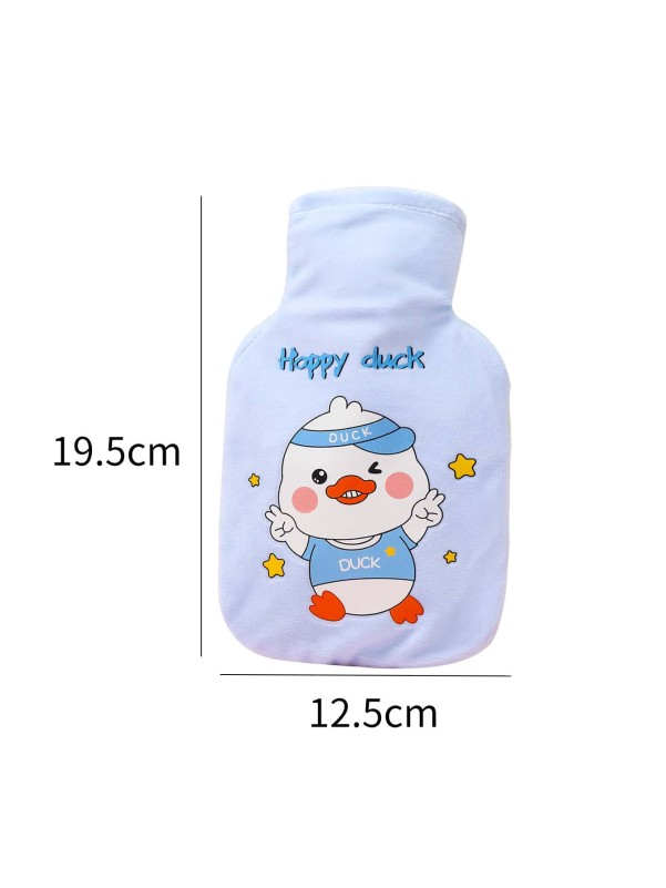 1pc Cartoon Duck Print Hot Water Bag