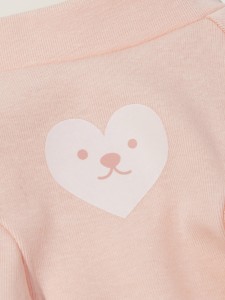 Heart Pattern Pet Tee