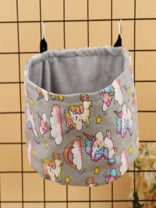 Unicorn Pattern Hanging Pet Bed