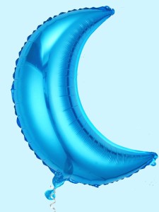 1pc Moon Shaped Decoration Balloon