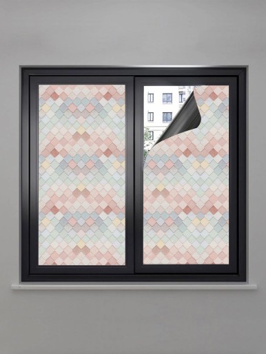 1pc Geometric Pattern Window Privacy Sticker