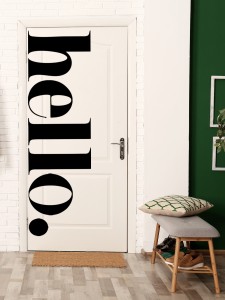 1sheet Letter Graphic Wall Sticker